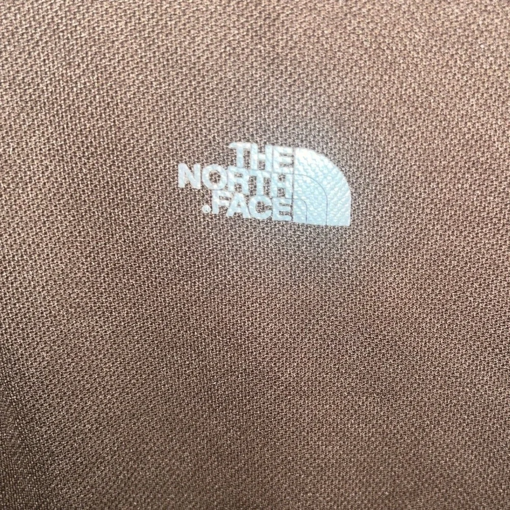 The North Face Men's Quarter Zip‎ Pullover Brown Flight Series Mock Neck Sweater